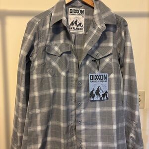 Dixxon flannel women’s medium avalanche